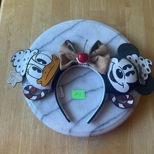 Kids Disney Character Headband with Brown Bow